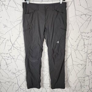 Eddie Bauer First Ascent Gray Fleece Lined Hiking Pants
